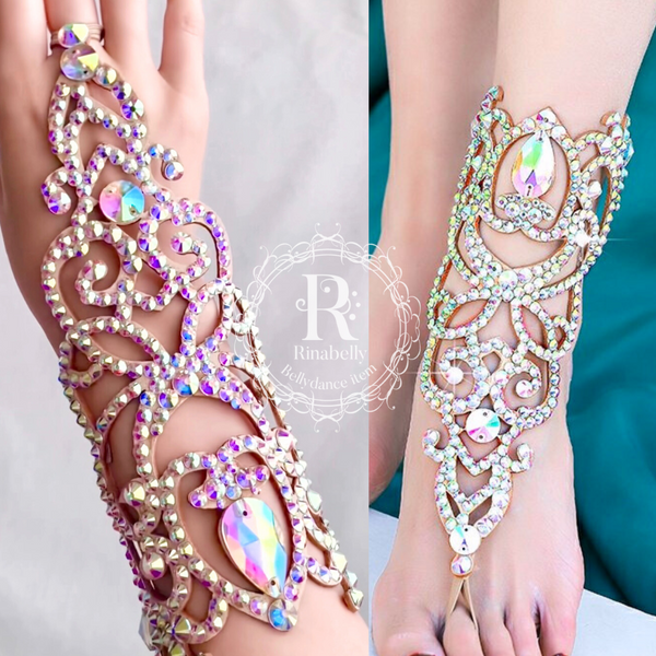 ベリーダンス衣装 アクセサリー 足 オーロラストーン アンクレット 2個大人気 楽天市場】ベリーダンスアクセサリー フィットネス ベリーダンス