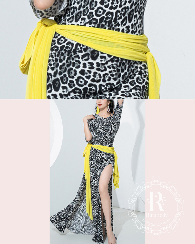 サイーディ/バラディドレス 衣装 コスチューム モノクロ ゼブラ柄 サイーディ/バラディドレス 衣装 コスチューム モノクロ ゼブラ柄